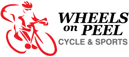Wheels on Peel Cycle & Sports Logo